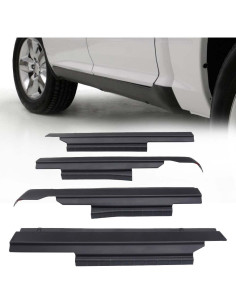G-PLUS Protector de Panel Lateral Negro para Dodge Ram 2009-2018 2