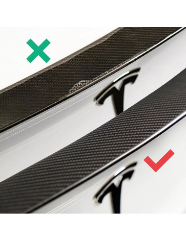 Spoiler Trasero Estilo MV para Tesla Model Y 2020-2025 ABS