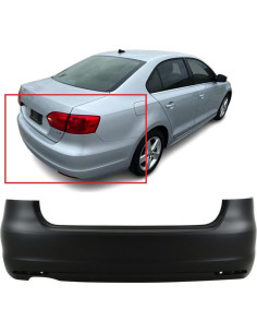 Parachoques Trasero FitParts para Volkswagen Jetta 2011-2014 2