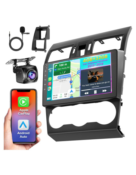 Estéreo de Coche Android 12 Electrosmart 9" para Subaru 2013-2015