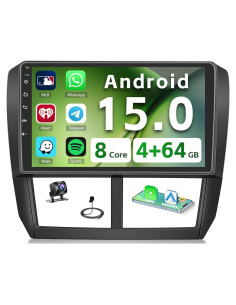 Estéreo Android 15 Hikity 9" para Subaru Forester 4+64GB