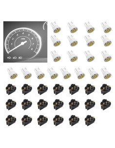 20 Bombillas LED T10 GAOLAOSY para Tablero Automotriz 12V