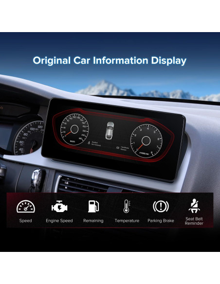 Estéreo de Coche XTRONS Android 13 12.3" para Audi A4 A5