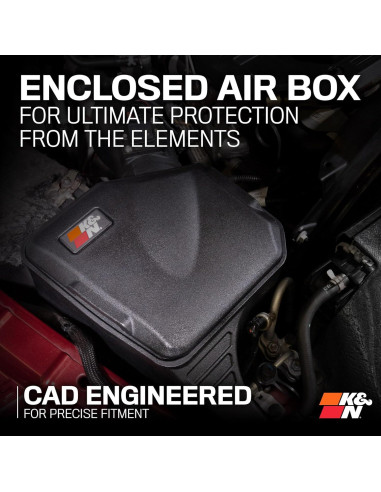 Sistema de Admisión de Aire Frío K&N 63-1592 para RAM 2500 2013-2018