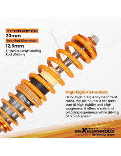 Coilovers Ajustables maXpeedingrods para VW Golf MK2/MK3 2