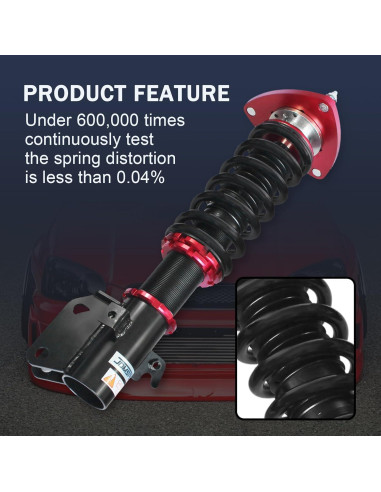 Kit de Suspensión Coilover JDMSPEED para Subaru Impreza WRX 2002-2007