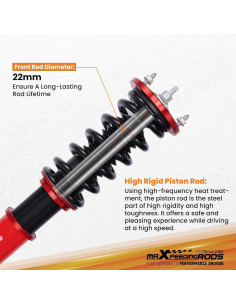 Amortiguadores Ajustables maXpeedingrods para BMW 5 E60 2004-2010 2