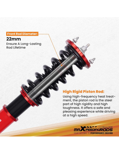 Amortiguadores Ajustables maXpeedingrods para BMW 5 E60 2004-2010