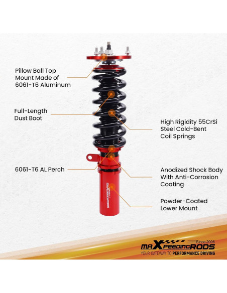 Amortiguadores Ajustables maXpeedingrods para BMW 5 E60 2004-2010
