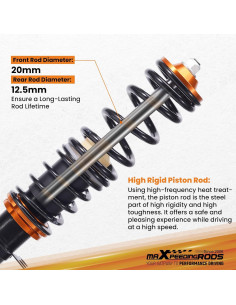 Coilovers Ajustables maXpeedingrods para VW Golf/Jetta/New Beetle 2