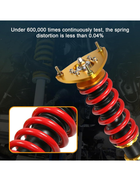 Amortiguadores Coilover Ajustables JDMSPEED para Subaru Impreza WRX 1993-2001