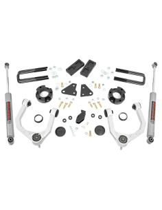 Kit de elevación Rough Country 8.9 cm con amortiguadores N3 para Ford Ranger 4WD 2019-2023