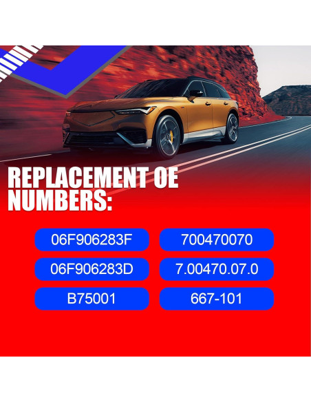 Válvula de Solenoide Turbo SMMS 06F906283D para Audi y VW