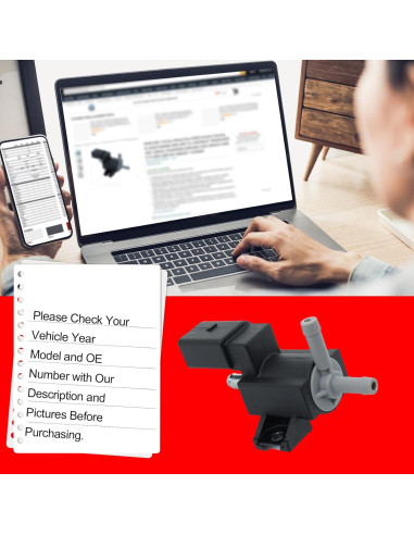 Válvula de Solenoide Turbo SMMS 06F906283D para Audi y VW