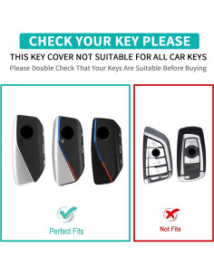 Cubierta de llavero BMW 2023-2025 MILD EAST Gris oscuro 2