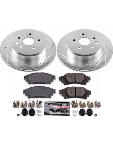 Kit de Freno Deportivo Power Stop K6514 Z23 Trasero con Discos