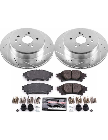 Kit de Freno Deportivo Power Stop K6514 Z23 Trasero con Discos