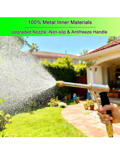 Boquilla de Manguera VNEIRSHAH Alta Presión 0.40kg Ajustable 2