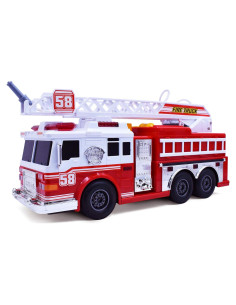 Camión de Bomberos Motorizado Vebo con Luces y Sonido