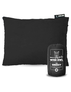Almohada de Camping Wise Owl - Espuma Viscoelástica 30x40cm