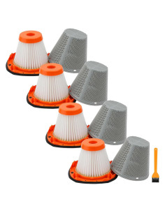 4 Filtros Reemplazo Alrens para BLACK+DECKER 20V Dustbuster