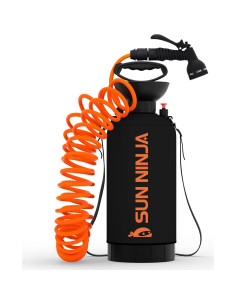 Bundle Ducha Portátil 8L y Sombrero Cubo Sun Ninja UPF 50+ 2