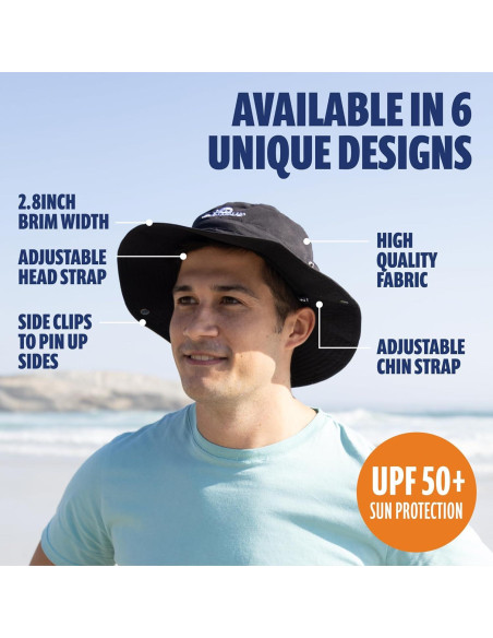 Bundle Ducha Portátil 8L y Sombrero Cubo Sun Ninja UPF 50+