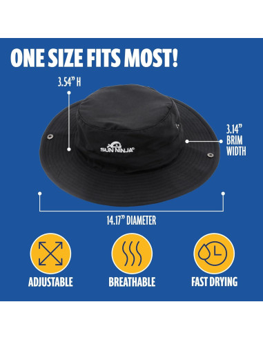 Bundle Ducha Portátil 8L y Sombrero Cubo Sun Ninja UPF 50+