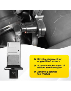Sensor de Flujo de Aire Masivo C-Tzu 3L3A12B579BA para Ford 2
