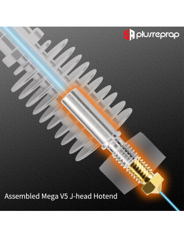 Hotend V5 J-Head 12V 40W para Impresora 3D Anycubic