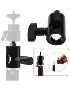 Adaptador de Conversión Rápida ECSiNG 3/8" a 5/8" para Trípodes 2