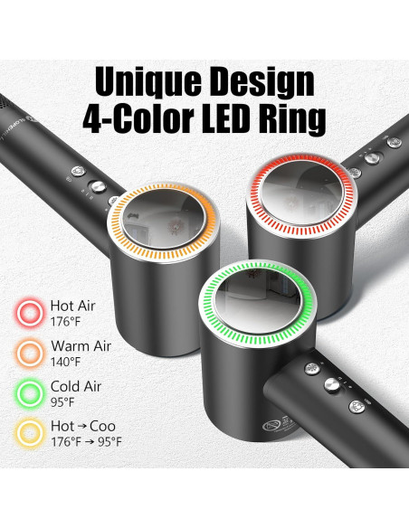 Secador de Pelo Profesional Slopehill MY30 110,000 RPM 0.36kg