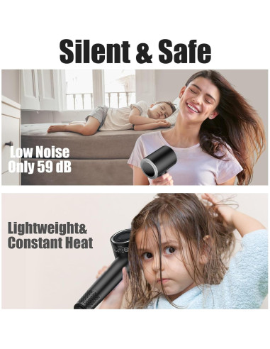 Secador de Pelo Profesional Slopehill MY30 110,000 RPM 0.36kg