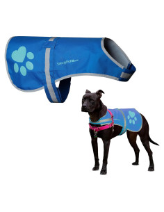 Chaleco Reflectante SafetyPUP XD Azul XL para Perros Grandes