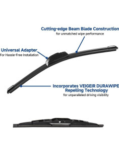 Limpiaparabrisas VEIGEIR para Honda CRV 1997-2001 - 3 Piezas 2