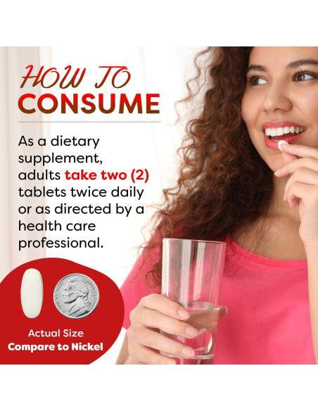 L-Citrulina 2000mg Mejores Naturales - 120 Tabletas Sin Gluten