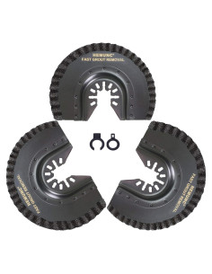 Cuchillas de Eliminación de Lechada HEMUNC 3pcs 3.175mm