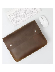 Portafolio de Cuero MILITARIA STUFFS A5 para Laptop 15.6" 2