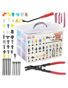 Kit de Clips y Sujetadores para Automóviles Moonateen - 2080 Piezas