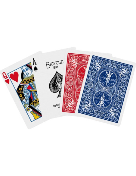 Barajas de Juego Bicycle Estándar 2 Paquete Rojo y Azul