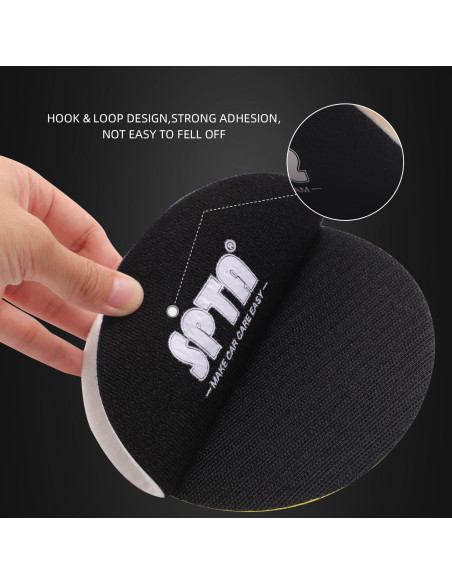 Disco de Pulido de Vidrio SPTA 5 Pcs 125mm Microfibra