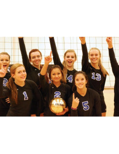 Balón de Trofeo Molten Oficial Oro para Voleibol 2