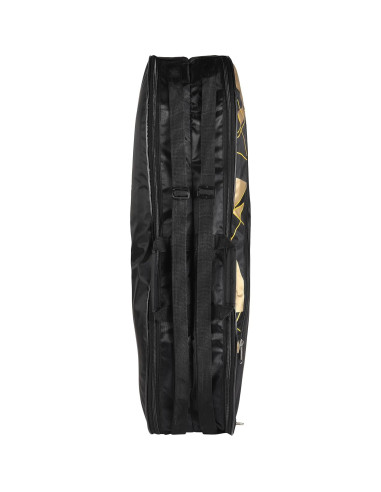 Bolsa de Bádminton YONEX 23015 Negra y Dorada - 3 Compartimentos
