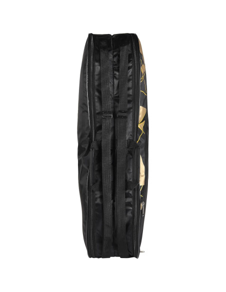 Bolsa de Bádminton YONEX 23015 Negra y Dorada - 3 Compartimentos