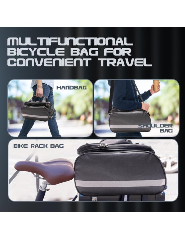 Bolsa trasera para portabicicletas Coolrunner 27L impermeable