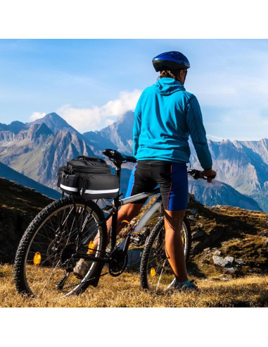 Bolsa trasera para portabicicletas Coolrunner 27L impermeable