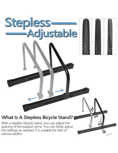 Soporte de Bicicleta YYDS Ajustable para MTB y Carretera 20-29"