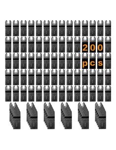 Hojas de sierra oscilante TrivdPro 200 PCS para madera y plástico