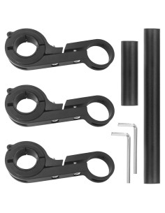 Extensor de Manillar de Bicicleta LJZP 10cm y 30cm Aluminio