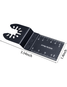 Hojas de sierra oscilante TrivdPro 200 PCS para madera y plástico 2